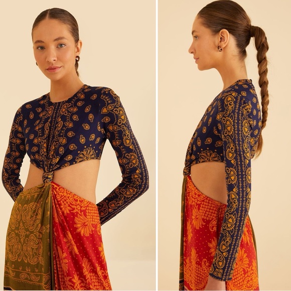 FARM Rio Multicolor Maxi Dress - Picture 4 of 13